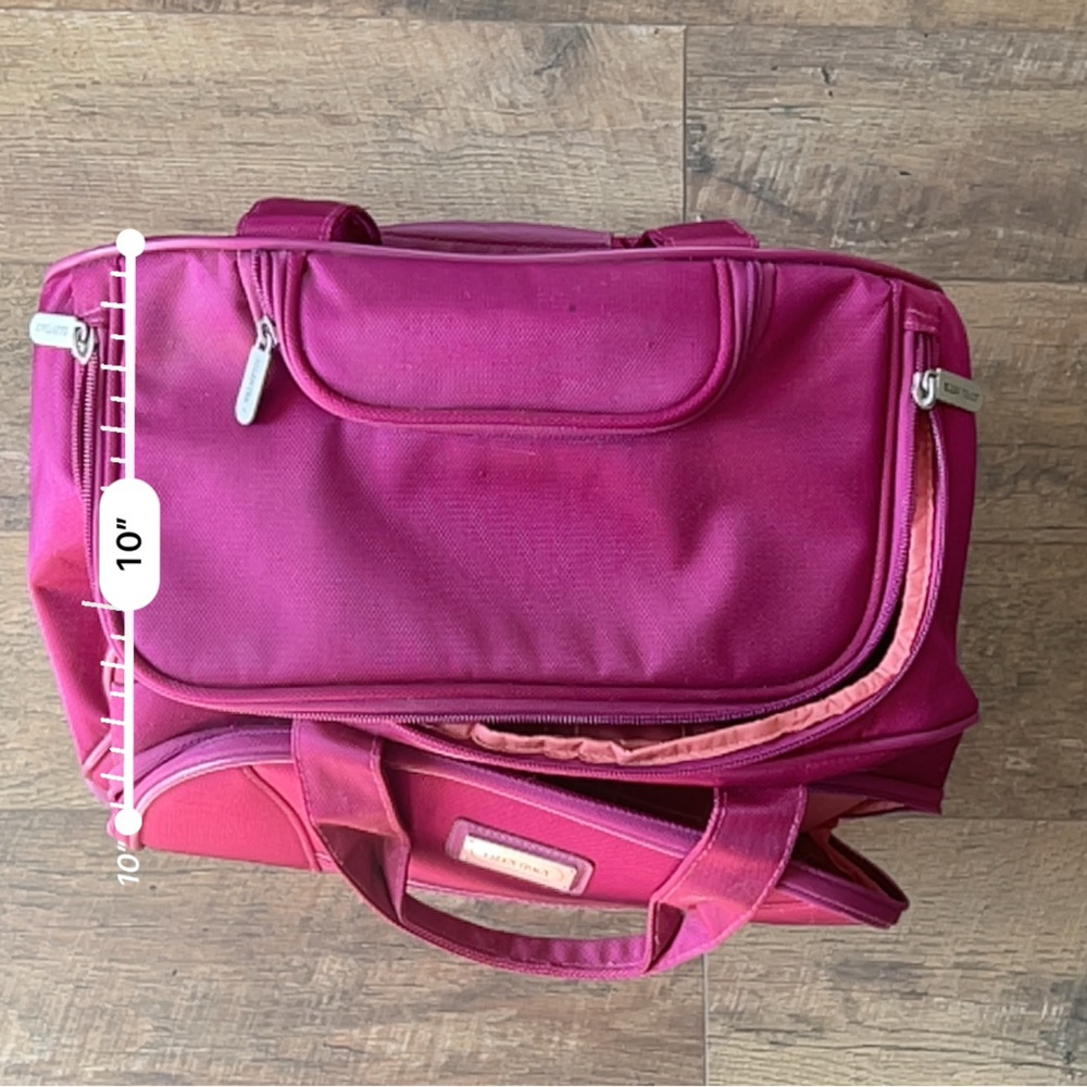 Ellen Tracy Magenta Travel Bag - Picture 9 of 11